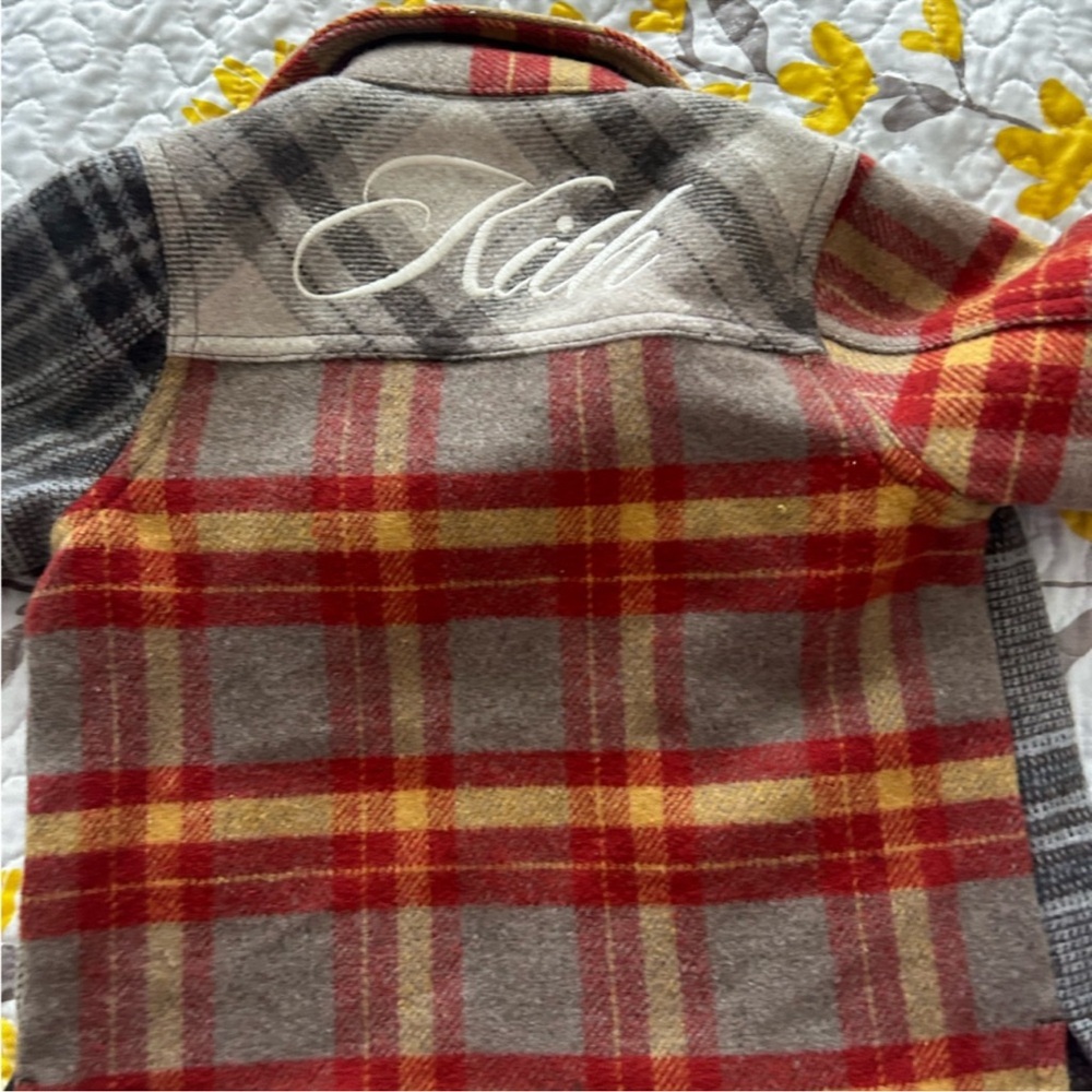 Kith Red and Yellow Flannel/Jacket